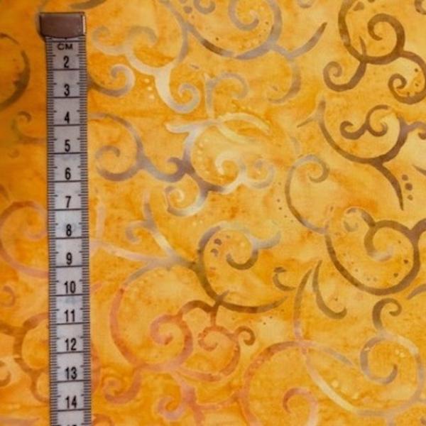 YELLOW - Saturday Market - Batikstoff aus Indonesien